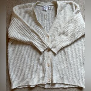 Tradlands Judith Cocoon Cardigan, Birch, 1X